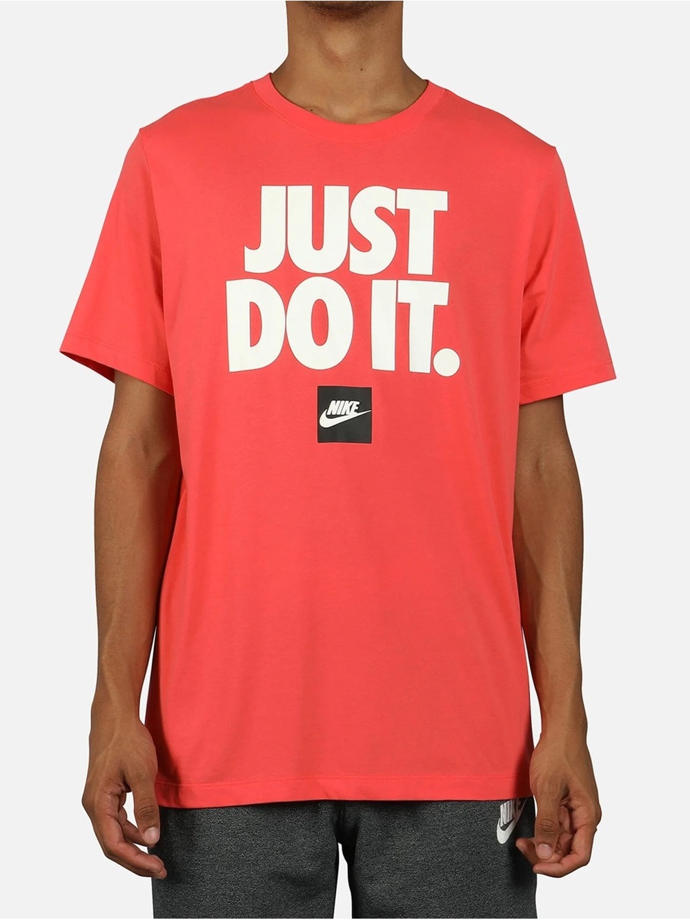 Nike Coral 'JUST DO IT.' Short Sleeve Graphic Tee